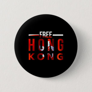 Free Hong Kong #freehongkong #savehongkong Democra 2 Inch Round Button