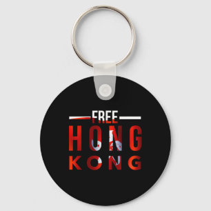 Free Hong Kong #freehongkong #savehongkong Democra Keychain