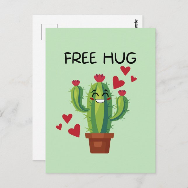 Free Hug Postcard (Front/Back)