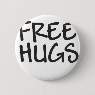 Free Hugs 2 Inch Round Button