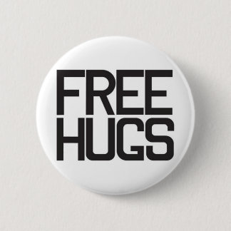 Free Hugs 2 Inch Round Button