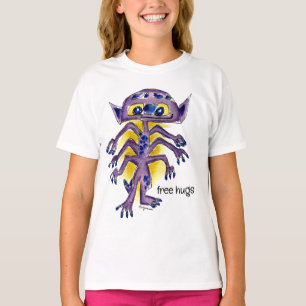 Free Hugs Alien T-Shirt