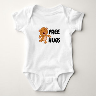 Free Hugs Baby Bodysuit