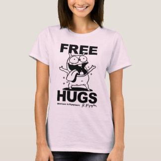 "Free Hugs" Bill Plympton Dog shirt
