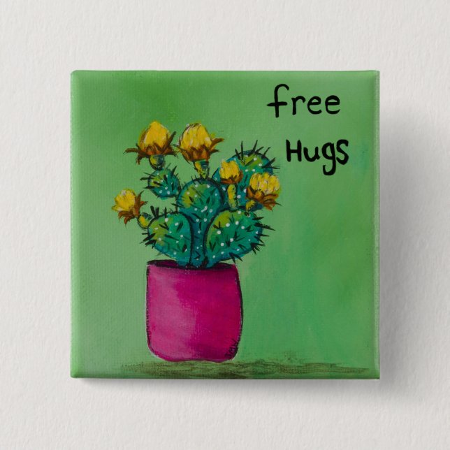 Free Hugs Button (Front)