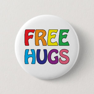 Free Hugs Button