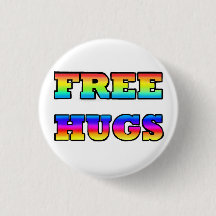 FREE HUGS Button