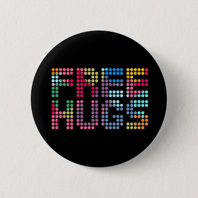 Free Hugs button (Front)
