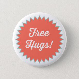 Free Hugs! Button Pin
