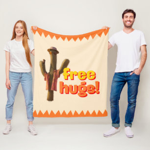Free Hugs! Fleece Blanket