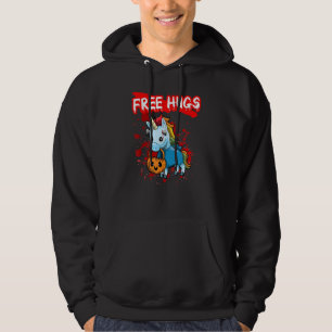 Free Hugs Halloween Sarcasm Scary Creepy Costume H Hoodie