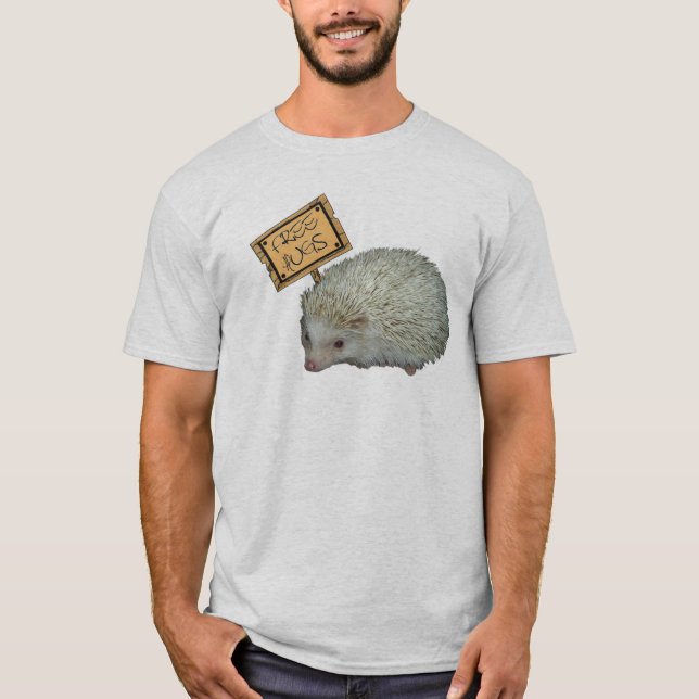 Free Hugs Hedgehog T-Shirt (Front)