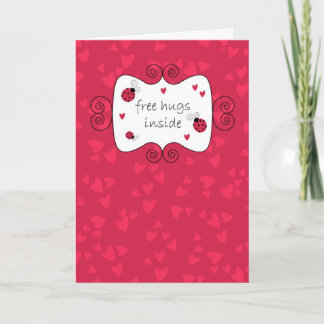 Free Hugs Inside Card