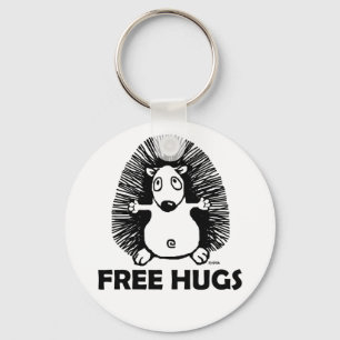 Free hugs keychain