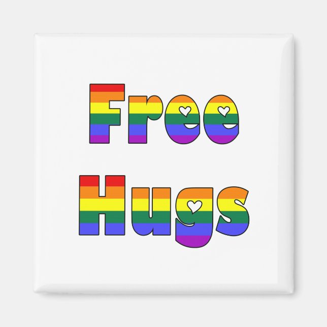 Free Hugs Magnet (Front)