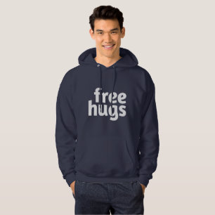 Free Hugs Men's Basic Hooded Sweatshirt