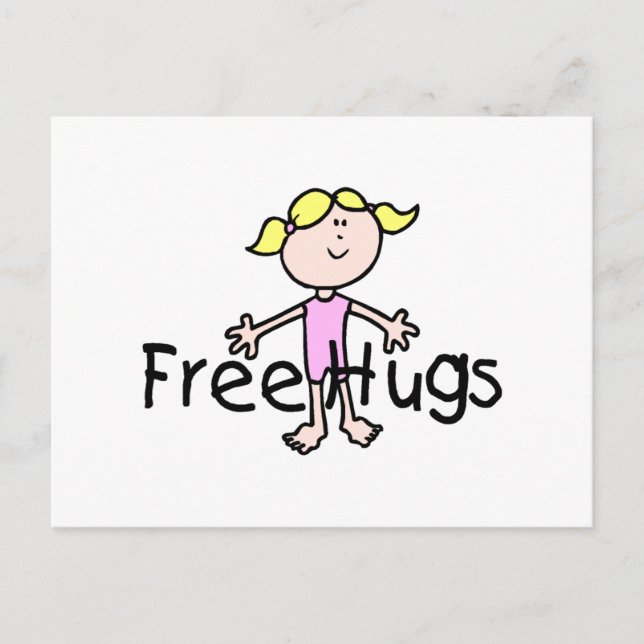 Free Hugs Postcard (Front)