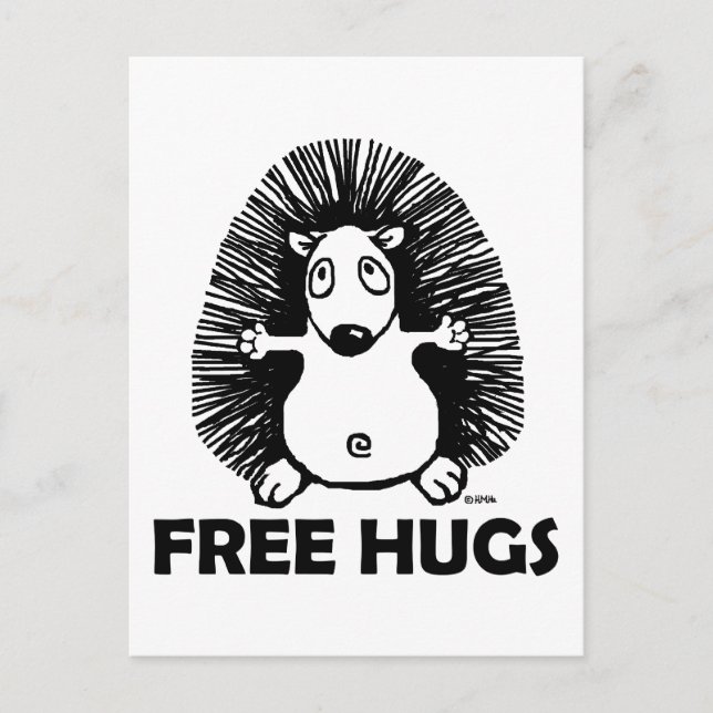 Free hugs postcard (Front)