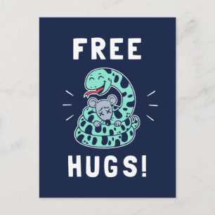 Free Hugs Postcard