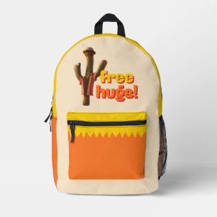 Free Hugs! Printed Backpack