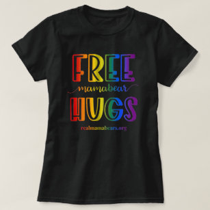 Free Hugs Rainbow T-shirt
