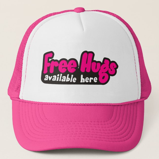 free hugs trucker hat (Front)