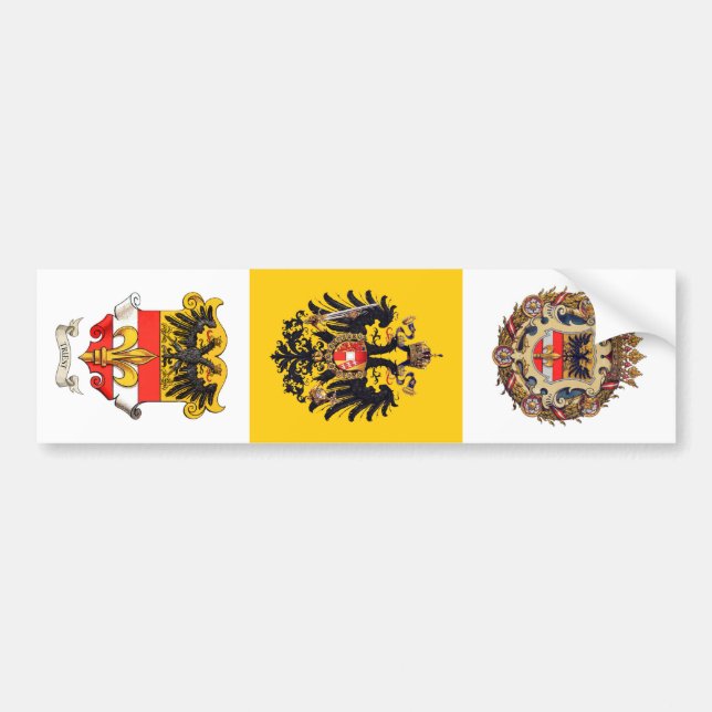 Free Imperial City of Trieste Bumper Sticker (Front)