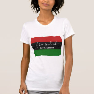FREE INDEED Pan African JUNETEENTH T-Shirt