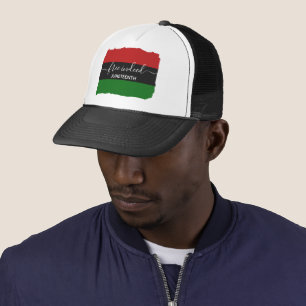 FREE INDEED Pan African JUNETEENTH Trucker Hat