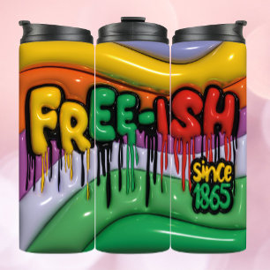 Free-ish Since 1865 3d Inflated Effect Tumbler