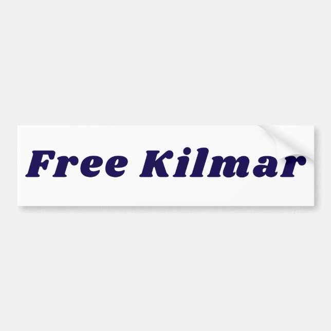 Free Kilmar Bumper Sticker (Front)