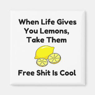 Free Lemons Magnet