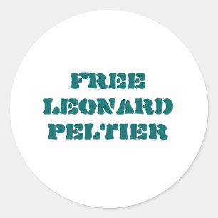 Free Leonard Peltier sticker