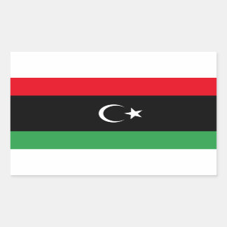 Free Libya Flag Sticker