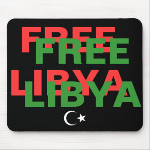 FREE LIBYA MOUSE PAD