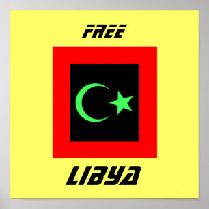 FREE LIBYA POSTER