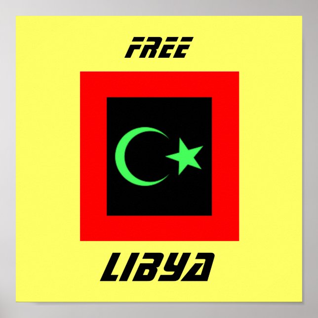 FREE LIBYA POSTER (Front)