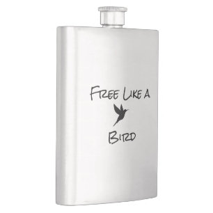 Free Like a Bird Classic Flask