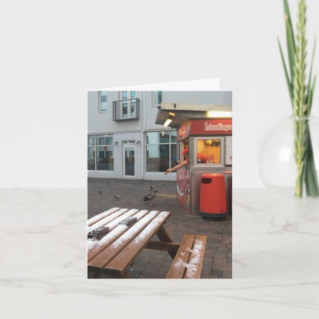 free lunch thank you notecard (Front)