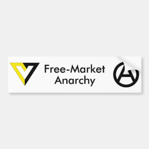 Free-Market Anarchy Bumper Sticker