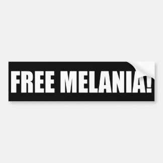 "FREE MELANIA!" BUMPER STICKER