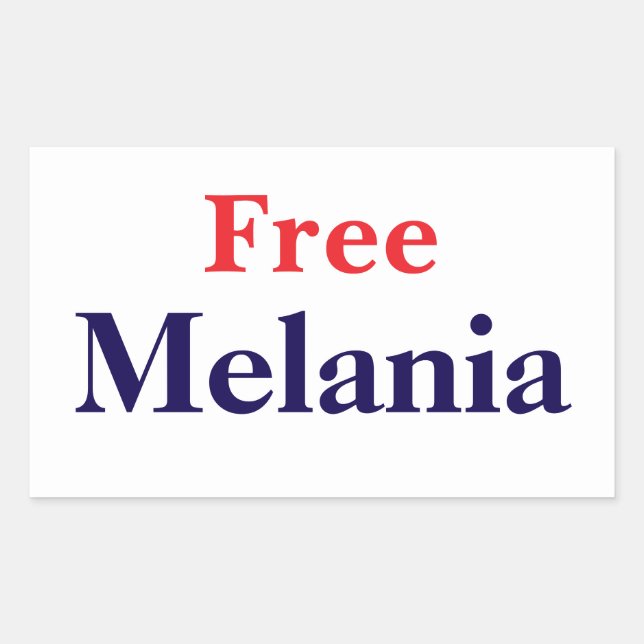 Free Melania Sticker (Front)