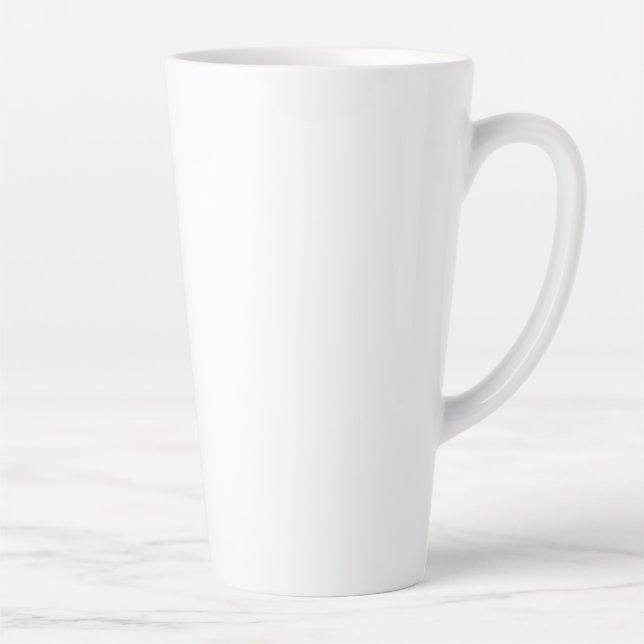 Free Mind Free Nation Design Latte Mug (Right)