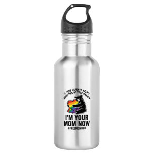 Free Mom Hug Bear Pride Vintage T-Shirt Design_1 532 Ml Water Bottle