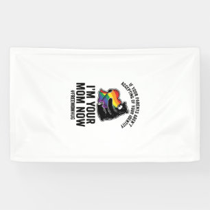 Free Mom Hug Bear Pride Vintage T-Shirt Design_1 Banner