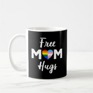 Free Mom Hugs II - Rainbow Gay Trans Pride Coffee Mug