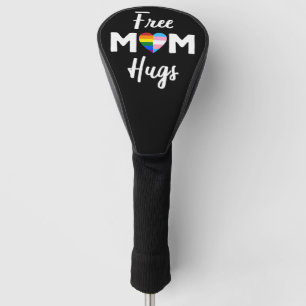 Free Mom Hugs II - Rainbow Gay Trans Pride Golf Head Cover