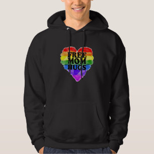 Free Mom Hugs Lgbt Hoodie