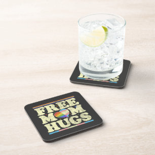 Free Mom Hugs Lgbt Pride Coaster
