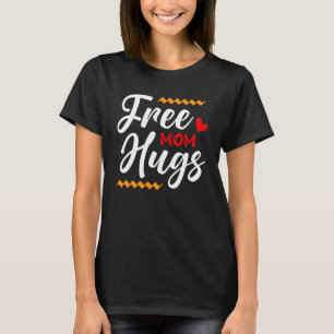 Free Mom Hugs LGBT Transgender Bisexual Pride Mont T-Shirt